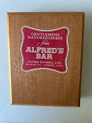 Alfred Bunhill Ltd. Gentlemen’s Handkerchiefs Box Of 3 Swiss Made • $29.99