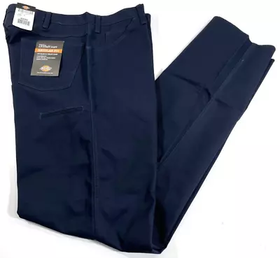 NEW MENS 40x39 DICKIES ORIGINAL C798 WORK PANTS DARK NAVY 40x39 UNHEMMED • $27.99