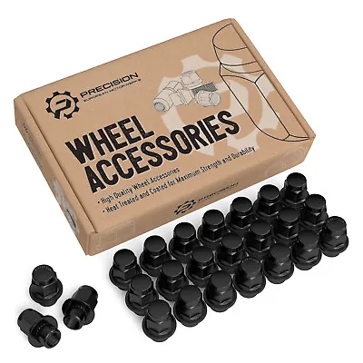 24pc OEM Black Mag Lug Nuts W/ Washer | 12x1.5 | For Stock Toyota Lexus Wheels • $26.54