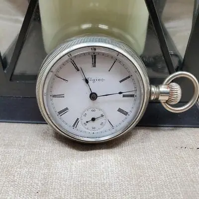 Vintage 1900 Elgin 18s 7 Jewels * Pocket Watch * Runs * G207 • $150