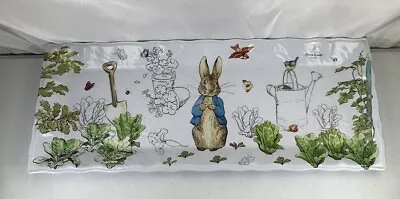 Beatrix Potter 2024 Peter Rabbit Melamine Large Serving Tray Spring Platter • $29.99