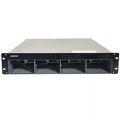 Frame Case Cabinet Rack Cabinet Nas Qnap TS-809U-RP Chassis With Cables And Tabs • £210.59