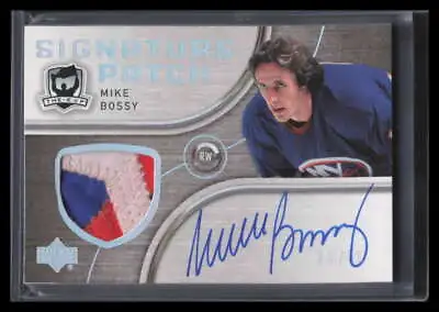 2005-06 The Cup Signature Patches SPBY Mike Bossy Patch Auto 30/75 • $400