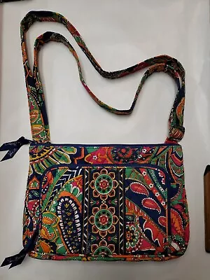 Vera Bradley Clare Crossbody Bag In  Venetian Paisley  Pattern 10  X 7  X 1.5  • $29.99