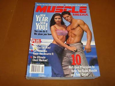 Muscle Media Magazine - 2001 Janurary/Feburary • $15
