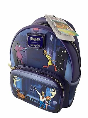 Loungefly Scooby Doo Monster Chase Mini Backpack Purse • $89.99