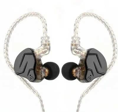 KZ ZSN Pro X Dual Driver 1BA+1DD Hybrid Metal Earphones Hifi In-Ear Monitor • $42.40