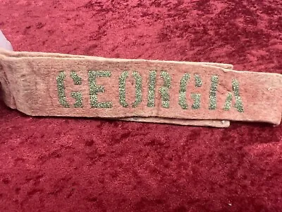 UCV Confederate Georgia Armband Of Soldier From The War UCV Era Rare Item • $150