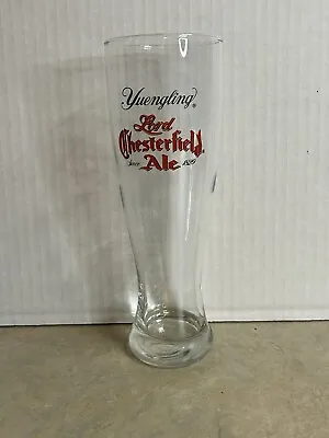 Yuengling Lord Chesterfield Ale Glass America's Oldest Brewery Barware Bar Tall • $11