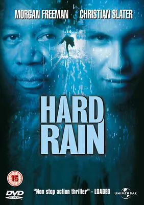 Hard Rain DVD (2001) Morgan Freeman Salomon (DIR) Cert 15 Fast And FREE P & P • £1.99