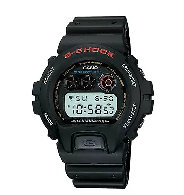 Casio DW6900-1V G-Shock Chronograph Watch Resin Band Alarm 200 Meter WR NEW • $54.50