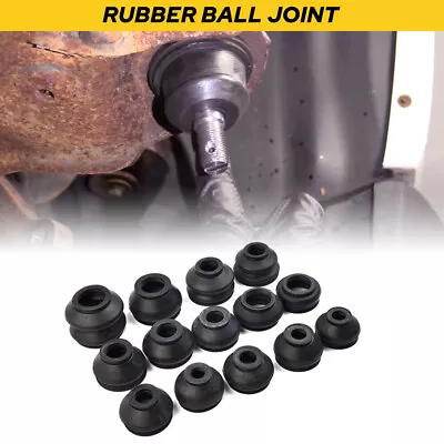 14x Ball Joints Boots Dust Cover Tie Rods Ends Linkages Replacement Rubber EW • $13.29