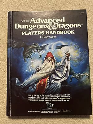 Advanced Dungeons & Dragons 2010 Players Handbook Gygax TSR 1978 Guide • $24.99