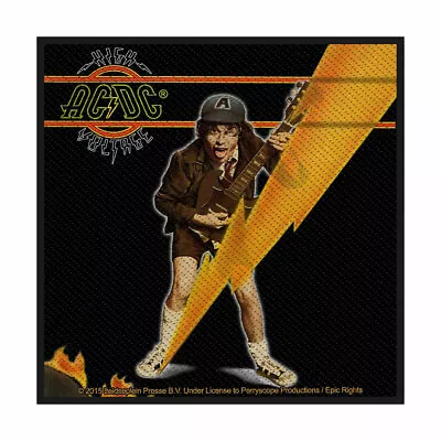 £4.99 • Buy Ac/dc High Voltage Official Licensed Sew On Patch Rock Band Badge New 