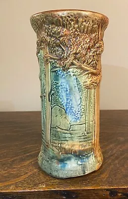 Weller Pottery Forest Vase Mint And Crisp • $195