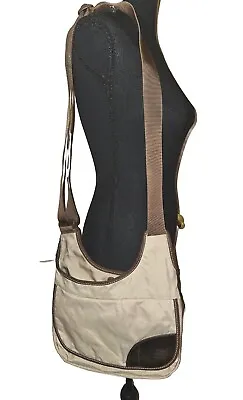 Overland Equipment Crossbody Shoulder Bag Tan/ Brown Unisex • £26.17
