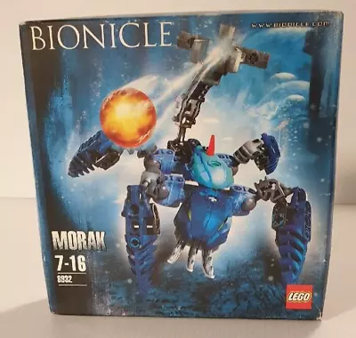 MORAK LEGO Kit #8932 Bionicle Matoran Of Mahri Nui 2007 *NEW FACTORY SEALED* • $55.99