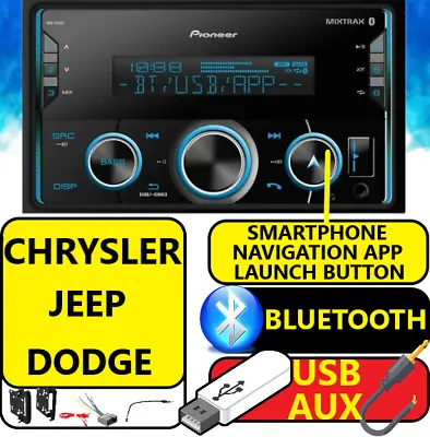 Chrysler Jeep Dodge Pioneer Bluetooth Usb Aux Car Radio Stereo • $387.78