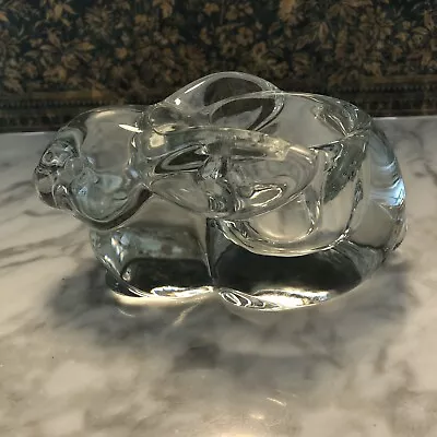 Glass Bunny Votice Candle Holder • $9.99