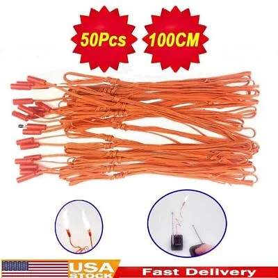 50x/1M Wedding Match Thread Fireworks Electric Ignition Extension Cord For Burst • $19.89