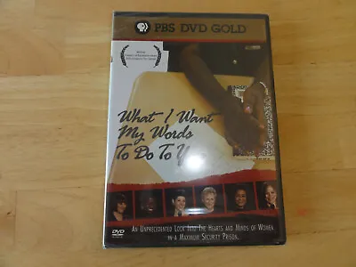 $9.99 • Buy P.O.V. - What I Want My Words To Do To You (DVD, 2004) PBS DVD GOLD