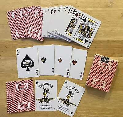 Vintage Golden Nugget Vegas Punched Hole Deck Of Playing Cards- Bee- No#92 • $12.75