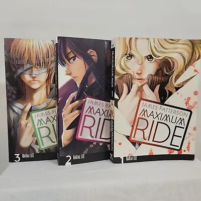 Maximum Ride Manga By James Patterson Set 1 2 & 3 Narae Lee • $24.99