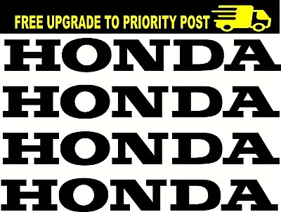 $6.90 • Buy 4x HONDA Sticker Decals Car Ute Motorbike