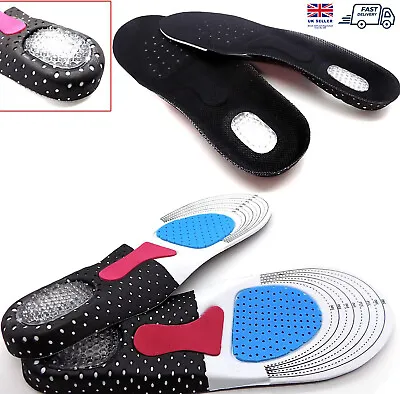 Orthotic Shoe Insoles For Arch Support Plantar Fasciitis Flat Feet Heel Pain • £3.95