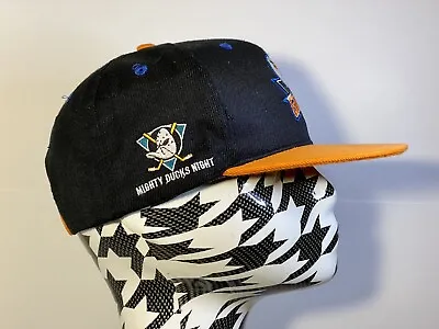 San Diego Gulls Hockey Anaheim Mighty Ducks Night Hat Cap Adjustable Sga - Euc • $40.95