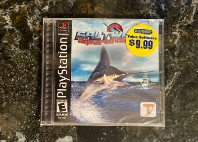 Saltwater Sportfishing (Sony PlayStation 1 2001 PS1) Toys R Us R Zone SEALED!! • $29.95