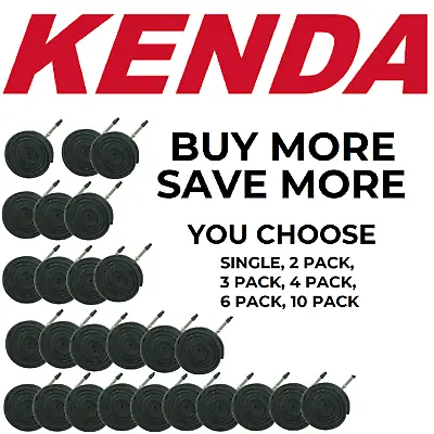 MultiPack Kenda 700x28-32-35  ( 27x1-1/8-1/4)  PRESTA Valve ROAD Bike Inner Tube • $7.03