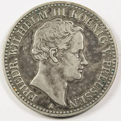 Germany Prussia 1829 A Taler/Thaler Silver Coin XF KM #419 Friedrich Wilhelm III • $69.99