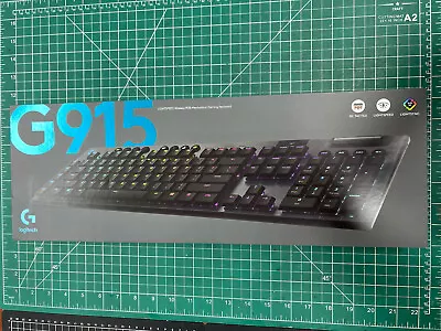 Logitech G915 Lightspeed RGB GL Tactile Wireless Mechanical Gaming Keyboard • $250