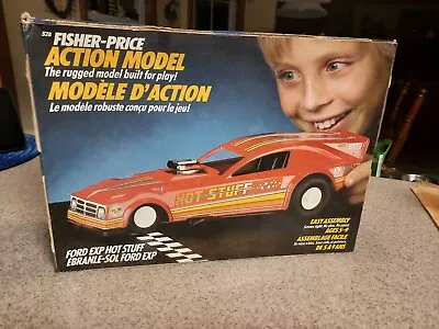 1982 Fisher-price Action Model Ford Exp Hot Stuff • $35