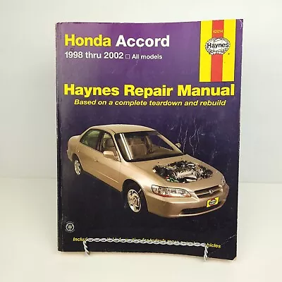 Honda Accord  1998-2002 Haynes 42014 Repair Manual Honda Accord All Models • $29.99