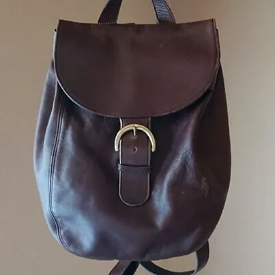 OLD COACH Backpack 4134 Bag Leather Brown Vintage Brand Bag Condition USED • $184.49