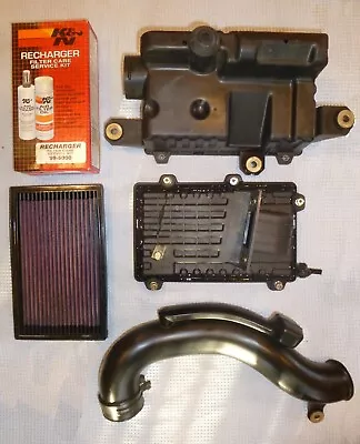 1990-1993 MAZDA MIATA 1.6 AIR CLEANER INTAKE BOX K&N Filter/Recharger Kit • $150