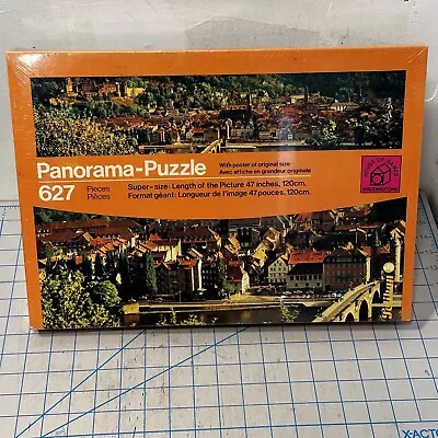 Vintage Waddingtons House Of Games Heidelberg Panorama Puzzle 627 Pieces Sealed • $34.99