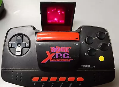 TIGER R-ZONE X.P.G.EXTREME POCKET GAME W/ Independence Day Cartridge RARE -WORKS • $129.97