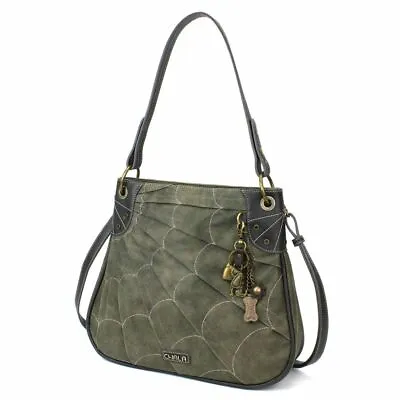 £67.97 • Buy Charming Chala Faux Leather Origami Bag Handbag Purse Puppy Dog Charm