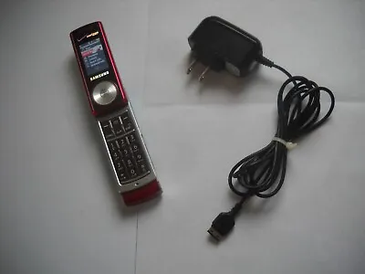 Samsung Juke SCH-U470 Red Verizon 3G Swivel Phone VINTAGE • $88.99