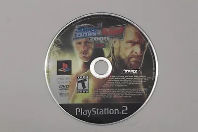WWE SmackDown Vs. Raw 2009 Featuring ECW (PS2 2008) Disk Only • $9.99