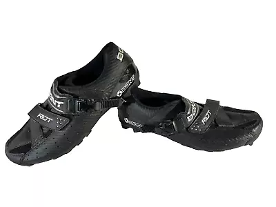 BONT Riot Carbon Cycling MTB Shoes Mountain Bike Boots EU44 US10 Mondo 278 Cs156 • $78.40