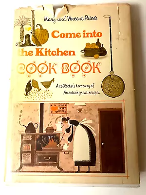 Come Into The Kitchen Cook Book Mary And Vincent Price  1969 Book Club Ed. • $14.39