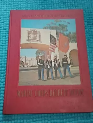 San Diego Marine Corps 1971 California Recruit Depot 1ST BATTALION PLATOON 1007 • $25