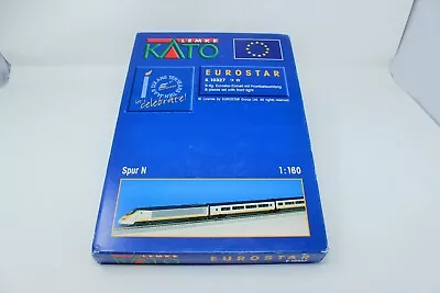 N Scale KATO LEMKE Eurostar K10327 8 Car Set Original Box Rare Special Edition • $275