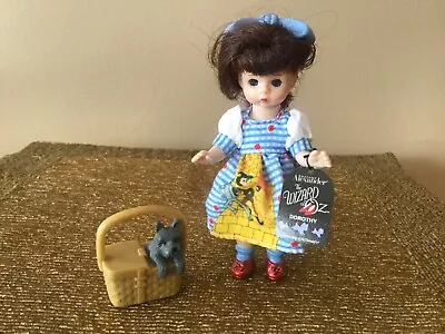 MADAME ALEXANDER McDONALD’S WIZARD OF OZ DOROTHY TOTO DOG BASKET NWT • $20