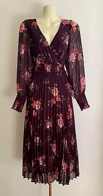 Review Floral Chiffon Dress Size 6  • $30