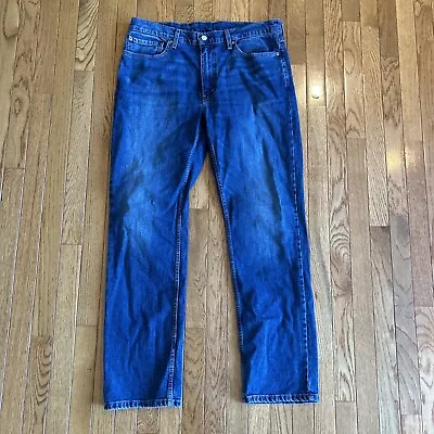 Levi's 514 Slim Fit Straight Leg Blue Jeans Men's Size 36x32 (Actual 36x32) • $18.99